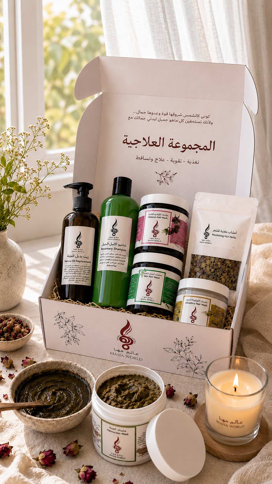 المجموعة العلاجية للشعر المتضرر من البروتين